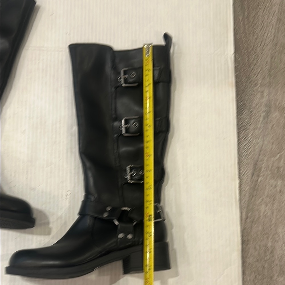 NWOT Dolce Vita Black Ardell Tall Buckle Boot Size 6.5 - Picture 15 of 17